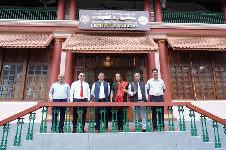Visit of Nagaland members