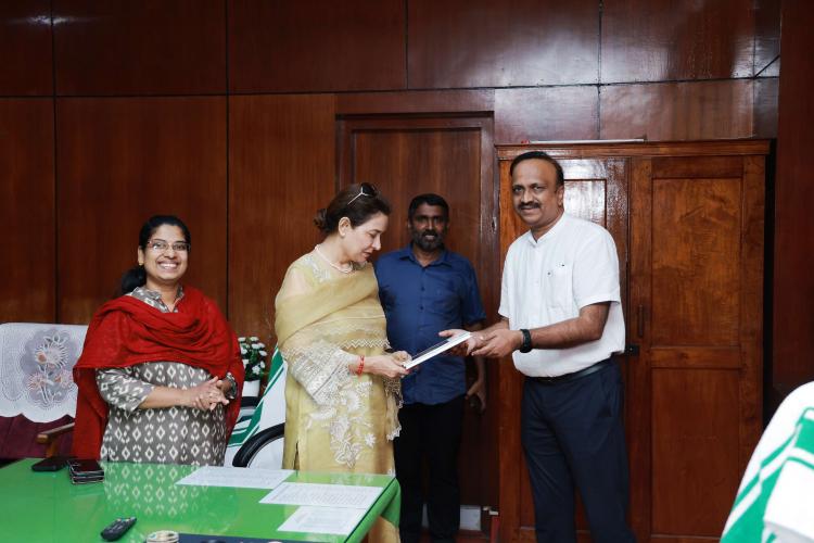 Visit of Dr.Sonia Trikha , Hon.Member of Haryana 