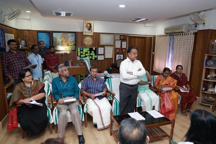 Retirement function of Bindu.V.G.-CE