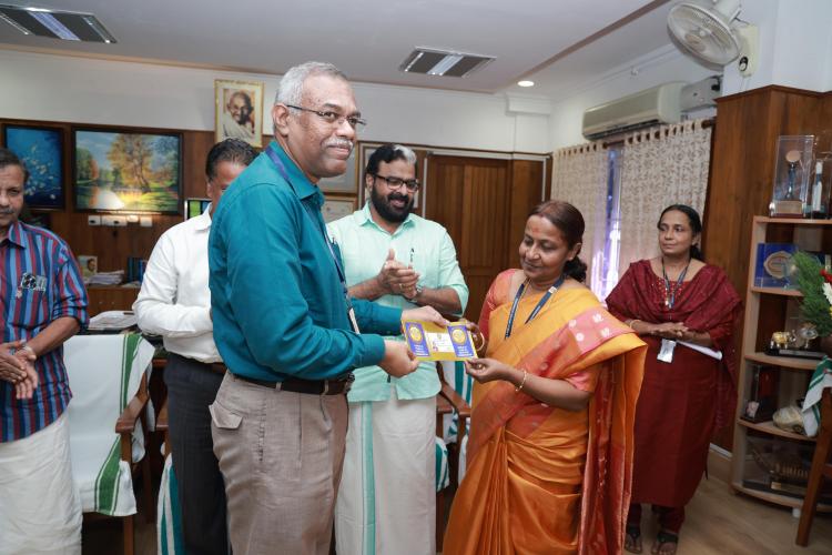 Retirement function of Bindu.V.G.-CE