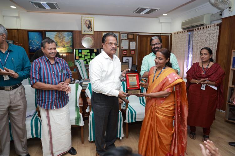 Retirement function of Bindu.V.G.-CE