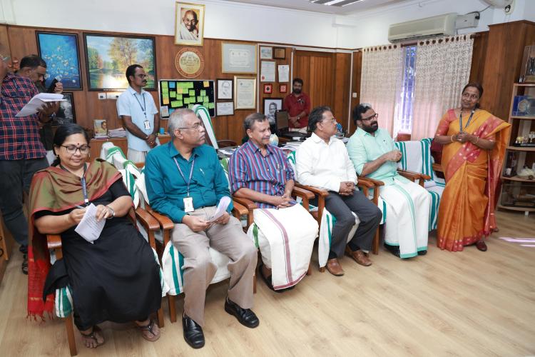 Retirement function of Bindu.V.G.-CE