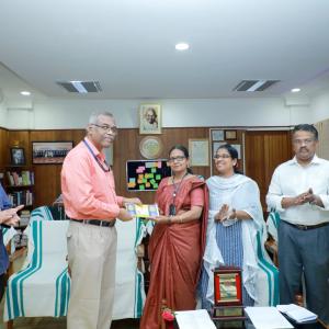 Retirement function of Roja.P, Office Supdt held at the office of Hon.Chairman on 30.11.2023