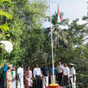 76th Repubic day celebration at KPSC Head office, Pattom, Thiruvananthapuram.